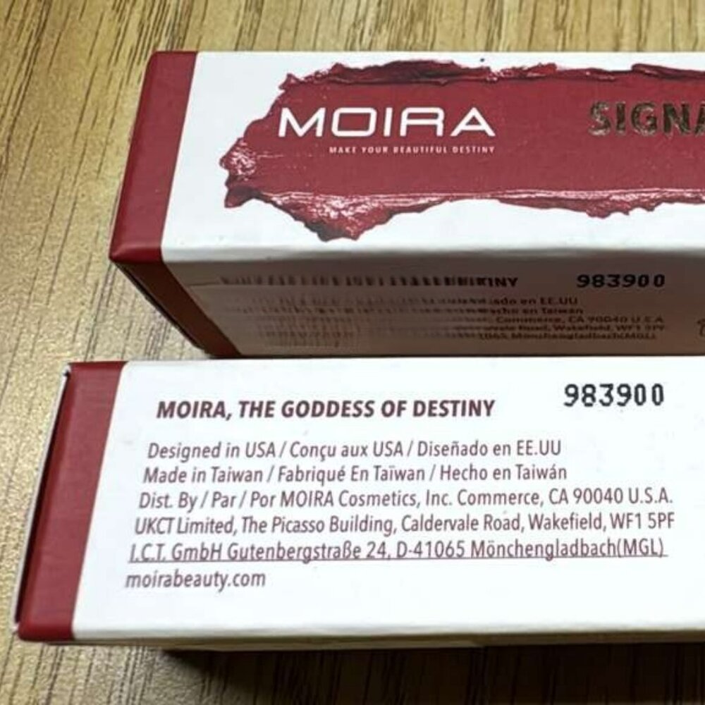 MOIRA Signature Lipstick SLS012 | Matte Finish | Full Size
